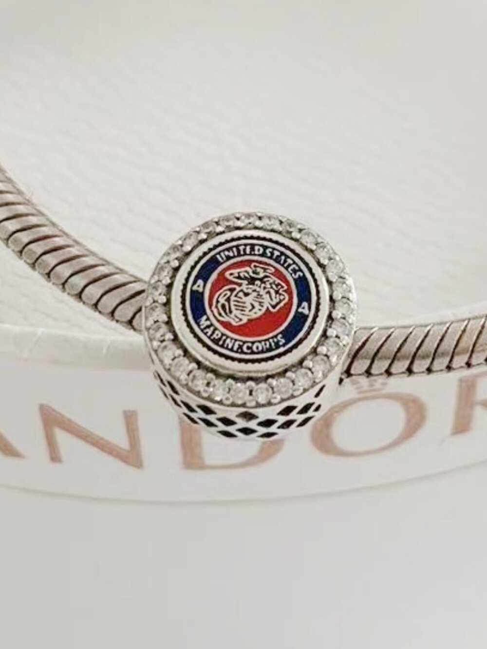 Pandora USMC Marine Corps exclusive Pandora Charm